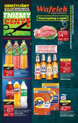 Wafelek - gazetka promocyjna Gazetka od poniedziałku 04.08 do soboty 16.08