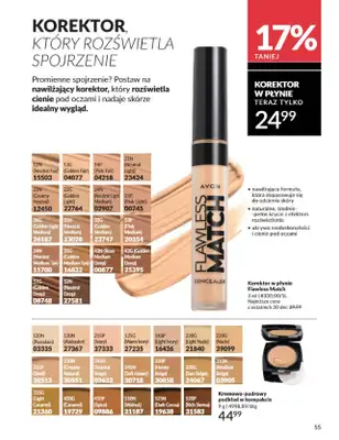 AVON - gazetka promocyjna Katalog Sierpień 2025 od piątku 01.08 do niedzieli 31.08 - strona 55 AVON - gazetka promocyjna Katalog Sierpień 2025 od piątku 01.08 do niedzieli 31.08 - strona 55