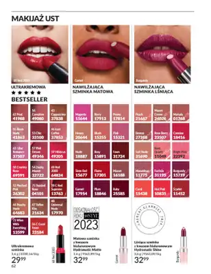 AVON - gazetka promocyjna Katalog Sierpień 2025 od piątku 01.08 do niedzieli 31.08 - strona 62 AVON - gazetka promocyjna Katalog Sierpień 2025 od piątku 01.08 do niedzieli 31.08 - strona 62
