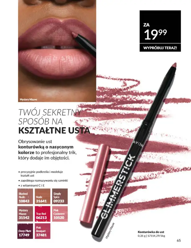 AVON - gazetka promocyjna Katalog Sierpień 2025 od piątku 01.08 do niedzieli 31.08 - strona 65