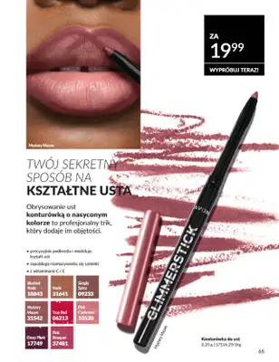 AVON - gazetka promocyjna Katalog Sierpień 2025 od piątku 01.08 do niedzieli 31.08 - strona 65 AVON - gazetka promocyjna Katalog Sierpień 2025 od piątku 01.08 do niedzieli 31.08 - strona 65