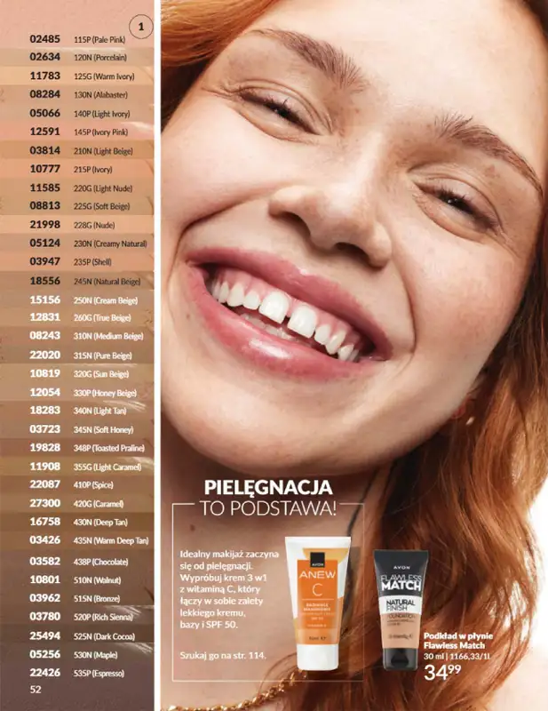 AVON - gazetka promocyjna Katalog Sierpień 2025 od piątku 01.08 do niedzieli 31.08 - strona 52