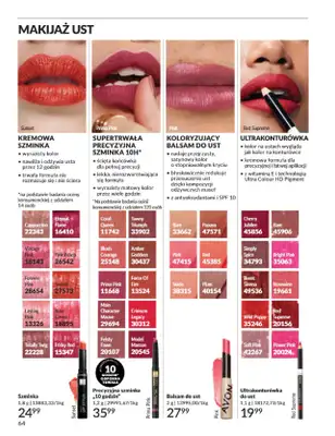 AVON - gazetka promocyjna Katalog Sierpień 2025 od piątku 01.08 do niedzieli 31.08 - strona 64 AVON - gazetka promocyjna Katalog Sierpień 2025 od piątku 01.08 do niedzieli 31.08 - strona 64