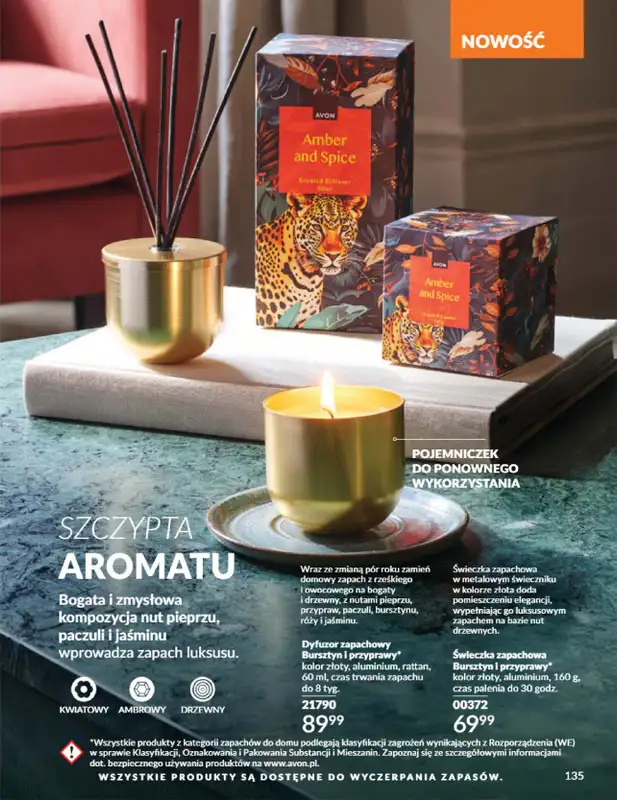 AVON - gazetka promocyjna Katalog Sierpień 2025 od piątku 01.08 do niedzieli 31.08 - strona 135