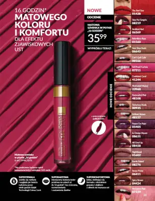 AVON - gazetka promocyjna Katalog Sierpień 2025 od piątku 01.08 do niedzieli 31.08 - strona 31 AVON - gazetka promocyjna Katalog Sierpień 2025 od piątku 01.08 do niedzieli 31.08 - strona 31