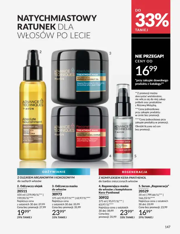 AVON - gazetka promocyjna Katalog Sierpień 2025 od piątku 01.08 do niedzieli 31.08 - strona 147
