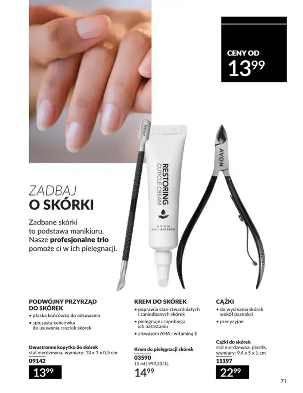 AVON - gazetka promocyjna Katalog Sierpień 2025 od piątku 01.08 do niedzieli 31.08 - strona 71
