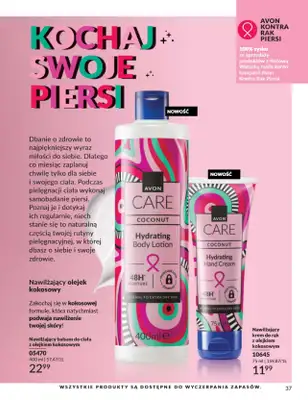 AVON - gazetka promocyjna Katalog Sierpień 2025 od piątku 01.08 do niedzieli 31.08 - strona 37 AVON - gazetka promocyjna Katalog Sierpień 2025 od piątku 01.08 do niedzieli 31.08 - strona 37