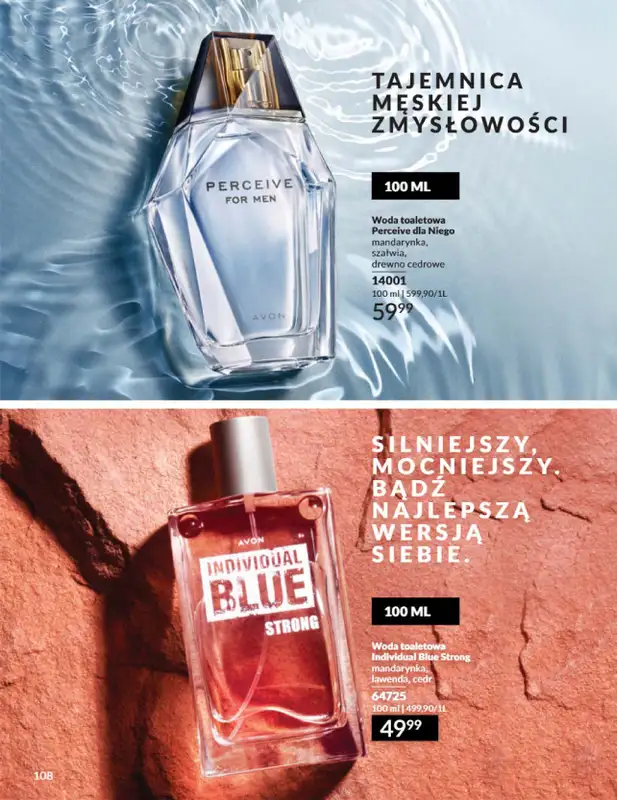 AVON - gazetka promocyjna Katalog Sierpień 2025 od piątku 01.08 do niedzieli 31.08 - strona 108