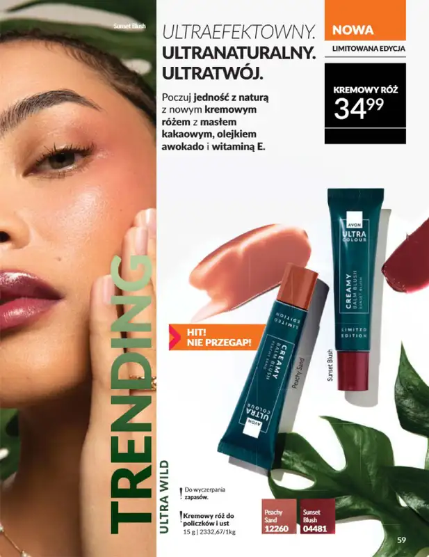 AVON - gazetka promocyjna Katalog Sierpień 2025 od piątku 01.08 do niedzieli 31.08 - strona 59