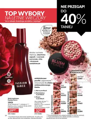 AVON - gazetka promocyjna Katalog Sierpień 2025 od piątku 01.08 do niedzieli 31.08 - strona 14 AVON - gazetka promocyjna Katalog Sierpień 2025 od piątku 01.08 do niedzieli 31.08 - strona 14
