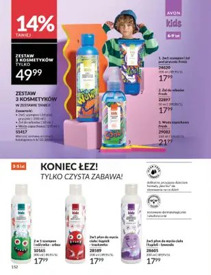 AVON - gazetka promocyjna Katalog Sierpień 2025 od piątku 01.08 do niedzieli 31.08 - strona 152 AVON - gazetka promocyjna Katalog Sierpień 2025 od piątku 01.08 do niedzieli 31.08 - strona 152