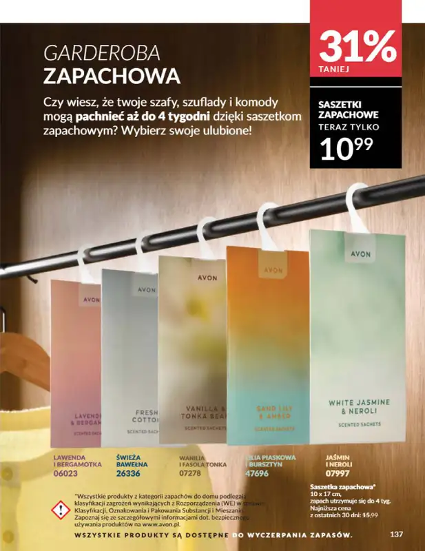 AVON - gazetka promocyjna Katalog Sierpień 2025 od piątku 01.08 do niedzieli 31.08 - strona 137