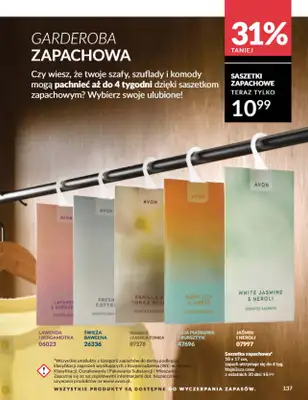 AVON - gazetka promocyjna Katalog Sierpień 2025 od piątku 01.08 do niedzieli 31.08 - strona 137 AVON - gazetka promocyjna Katalog Sierpień 2025 od piątku 01.08 do niedzieli 31.08 - strona 137