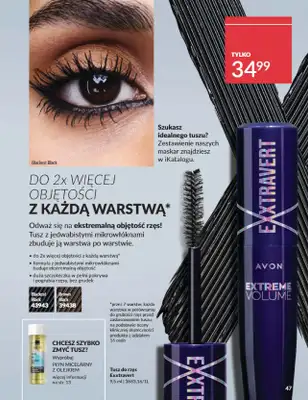 AVON - gazetka promocyjna Katalog Sierpień 2025 od piątku 01.08 do niedzieli 31.08 - strona 47 AVON - gazetka promocyjna Katalog Sierpień 2025 od piątku 01.08 do niedzieli 31.08 - strona 47