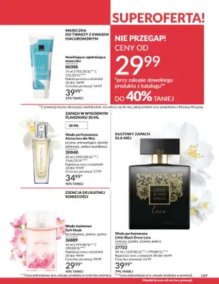AVON - gazetka promocyjna Katalog Sierpień 2025 od piątku 01.08 do niedzieli 31.08 - strona 189 AVON - gazetka promocyjna Katalog Sierpień 2025 od piątku 01.08 do niedzieli 31.08 - strona 189