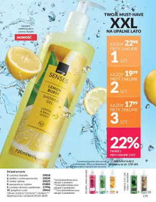AVON - gazetka promocyjna Katalog Sierpień 2025 od piątku 01.08 do niedzieli 31.08 - strona 179 AVON - gazetka promocyjna Katalog Sierpień 2025 od piątku 01.08 do niedzieli 31.08 - strona 179