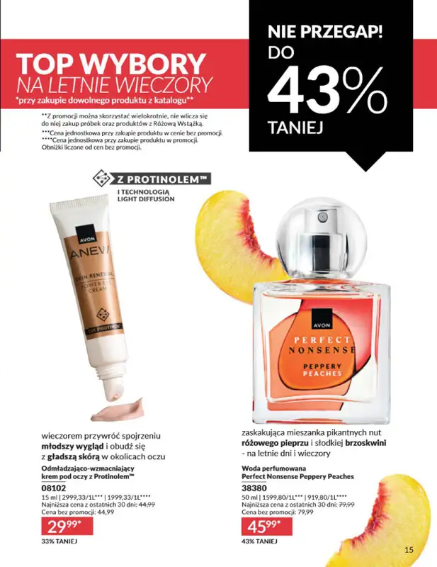 AVON - gazetka promocyjna Katalog Sierpień 2025 od piątku 01.08 do niedzieli 31.08 - strona 15