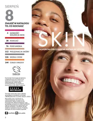 AVON - gazetka promocyjna Katalog Sierpień 2025 od piątku 01.08 do niedzieli 31.08 - strona 2 AVON - gazetka promocyjna Katalog Sierpień 2025 od piątku 01.08 do niedzieli 31.08 - strona 2