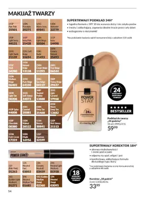 AVON - gazetka promocyjna Katalog Sierpień 2025 od piątku 01.08 do niedzieli 31.08 - strona 54 AVON - gazetka promocyjna Katalog Sierpień 2025 od piątku 01.08 do niedzieli 31.08 - strona 54