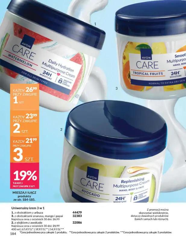 AVON - gazetka promocyjna Katalog Sierpień 2025 od piątku 01.08 do niedzieli 31.08 - strona 184