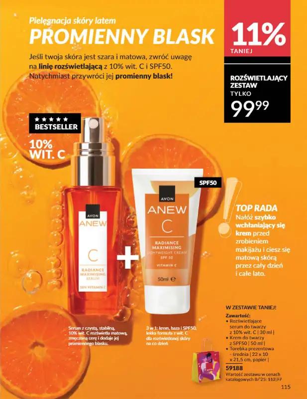 AVON - gazetka promocyjna Katalog Sierpień 2025 od piątku 01.08 do niedzieli 31.08 - strona 115