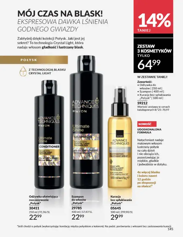AVON - gazetka promocyjna Katalog Sierpień 2025 od piątku 01.08 do niedzieli 31.08 - strona 145