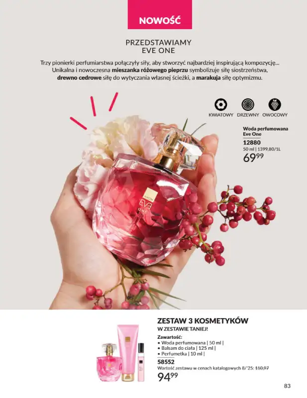 AVON - gazetka promocyjna Katalog Sierpień 2025 od piątku 01.08 do niedzieli 31.08 - strona 83