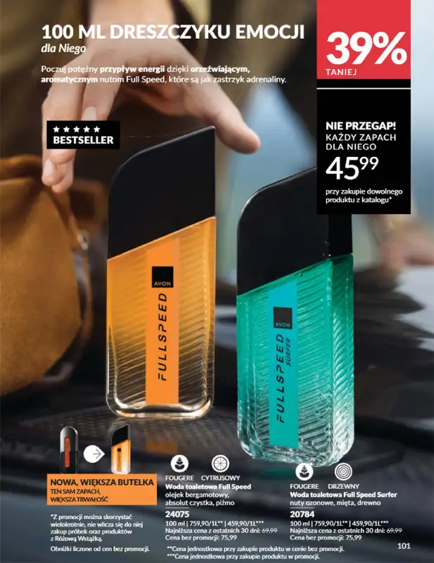 AVON - gazetka promocyjna Katalog Sierpień 2025 od piątku 01.08 do niedzieli 31.08 - strona 101