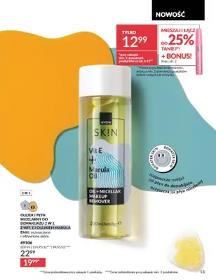 AVON - gazetka promocyjna Katalog Sierpień 2025 od piątku 01.08 do niedzieli 31.08 - strona 13 AVON - gazetka promocyjna Katalog Sierpień 2025 od piątku 01.08 do niedzieli 31.08 - strona 13