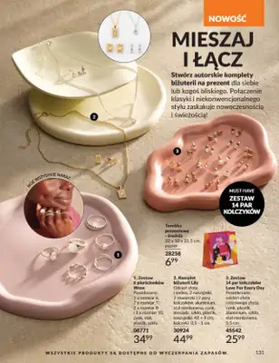 AVON - gazetka promocyjna Katalog Sierpień 2025 od piątku 01.08 do niedzieli 31.08 - strona 131 AVON - gazetka promocyjna Katalog Sierpień 2025 od piątku 01.08 do niedzieli 31.08 - strona 131