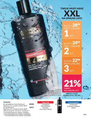 AVON - gazetka promocyjna Katalog Sierpień 2025 od piątku 01.08 do niedzieli 31.08 - strona 183 AVON - gazetka promocyjna Katalog Sierpień 2025 od piątku 01.08 do niedzieli 31.08 - strona 183