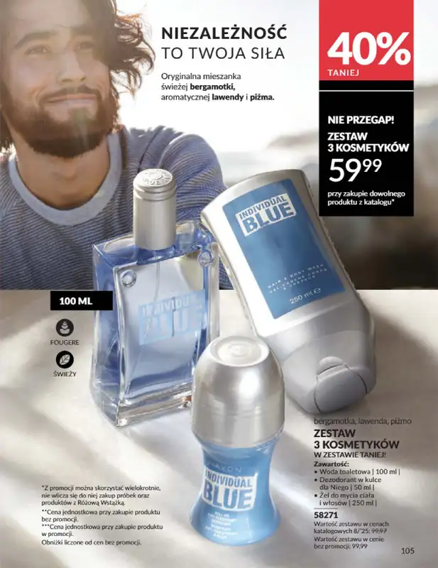 AVON - gazetka promocyjna Katalog Sierpień 2025 od piątku 01.08 do niedzieli 31.08 - strona 105