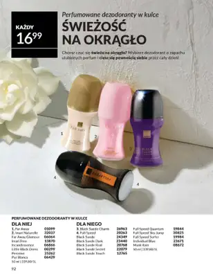 AVON - gazetka promocyjna Katalog Sierpień 2025 od piątku 01.08 do niedzieli 31.08 - strona 92 AVON - gazetka promocyjna Katalog Sierpień 2025 od piątku 01.08 do niedzieli 31.08 - strona 92