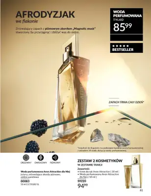 AVON - gazetka promocyjna Katalog Sierpień 2025 od piątku 01.08 do niedzieli 31.08 - strona 81 AVON - gazetka promocyjna Katalog Sierpień 2025 od piątku 01.08 do niedzieli 31.08 - strona 81