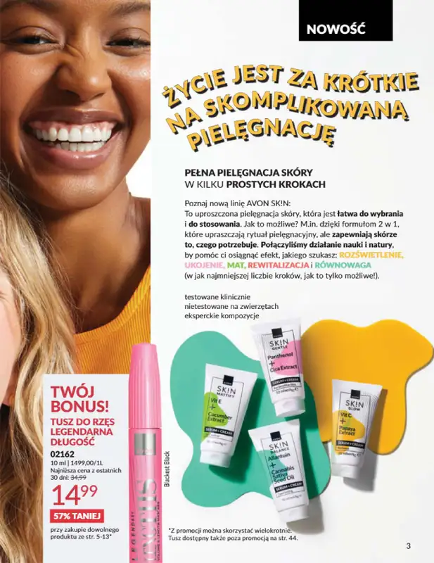 AVON - gazetka promocyjna Katalog Sierpień 2025 od piątku 01.08 do niedzieli 31.08 - strona 3