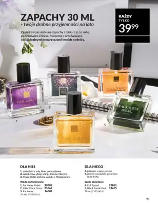 AVON - gazetka promocyjna Katalog Sierpień 2025 od piątku 01.08 do niedzieli 31.08 - strona 91 AVON - gazetka promocyjna Katalog Sierpień 2025 od piątku 01.08 do niedzieli 31.08 - strona 91