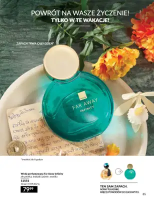 AVON - gazetka promocyjna Katalog Sierpień 2025 od piątku 01.08 do niedzieli 31.08 - strona 85 AVON - gazetka promocyjna Katalog Sierpień 2025 od piątku 01.08 do niedzieli 31.08 - strona 85