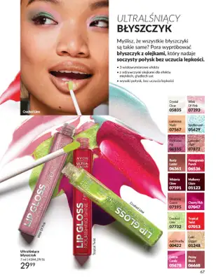 AVON - gazetka promocyjna Katalog Sierpień 2025 od piątku 01.08 do niedzieli 31.08 - strona 67 AVON - gazetka promocyjna Katalog Sierpień 2025 od piątku 01.08 do niedzieli 31.08 - strona 67