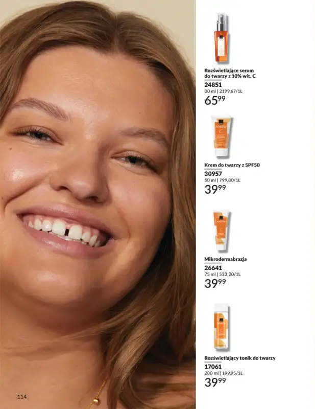 AVON - gazetka promocyjna Katalog Sierpień 2025 od piątku 01.08 do niedzieli 31.08 - strona 114