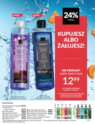 AVON - gazetka promocyjna Katalog Sierpień 2025 od piątku 01.08 do niedzieli 31.08 - strona 177 AVON - gazetka promocyjna Katalog Sierpień 2025 od piątku 01.08 do niedzieli 31.08 - strona 177