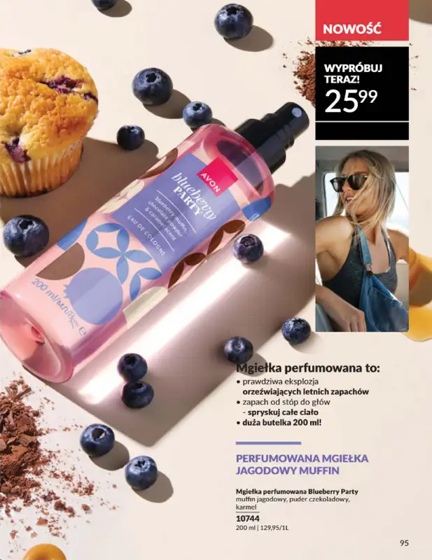 AVON - gazetka promocyjna Katalog Sierpień 2025 od piątku 01.08 do niedzieli 31.08 - strona 95