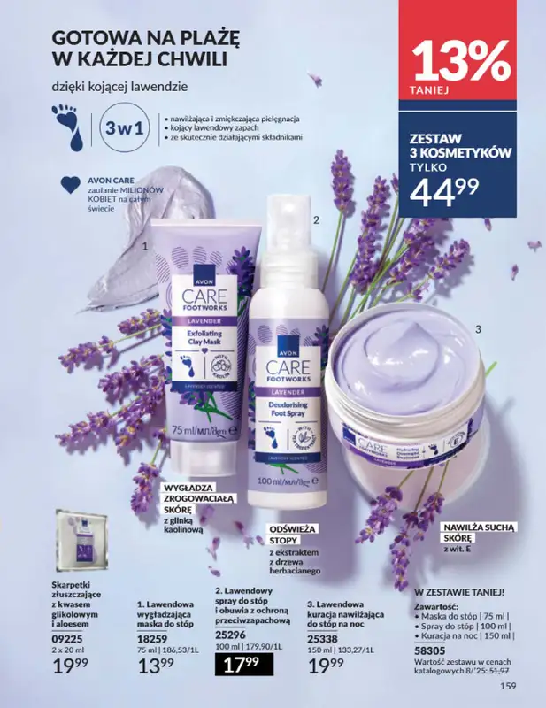AVON - gazetka promocyjna Katalog Sierpień 2025 od piątku 01.08 do niedzieli 31.08 - strona 159