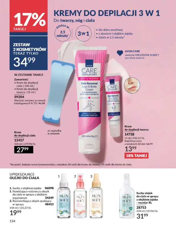 AVON - gazetka promocyjna Katalog Sierpień 2025 od piątku 01.08 do niedzieli 31.08 - strona 154