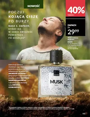 AVON - gazetka promocyjna Katalog Sierpień 2025 od piątku 01.08 do niedzieli 31.08 - strona 103 AVON - gazetka promocyjna Katalog Sierpień 2025 od piątku 01.08 do niedzieli 31.08 - strona 103