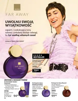 AVON - gazetka promocyjna Katalog Sierpień 2025 od piątku 01.08 do niedzieli 31.08 - strona 86 AVON - gazetka promocyjna Katalog Sierpień 2025 od piątku 01.08 do niedzieli 31.08 - strona 86