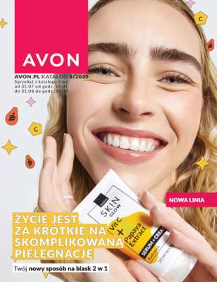 AVON - gazetka promocyjna Katalog Sierpień 2025 od piątku 01.08 do niedzieli 31.08