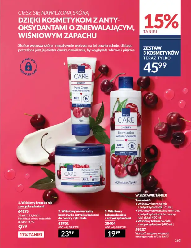 AVON - gazetka promocyjna Katalog Sierpień 2025 od piątku 01.08 do niedzieli 31.08 - strona 163