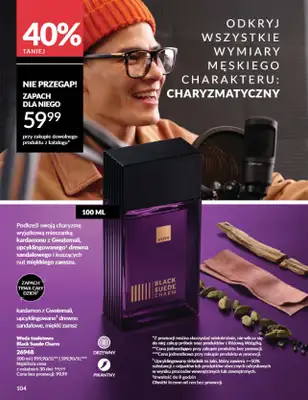 AVON - gazetka promocyjna Katalog Sierpień 2025 od piątku 01.08 do niedzieli 31.08 - strona 104 AVON - gazetka promocyjna Katalog Sierpień 2025 od piątku 01.08 do niedzieli 31.08 - strona 104
