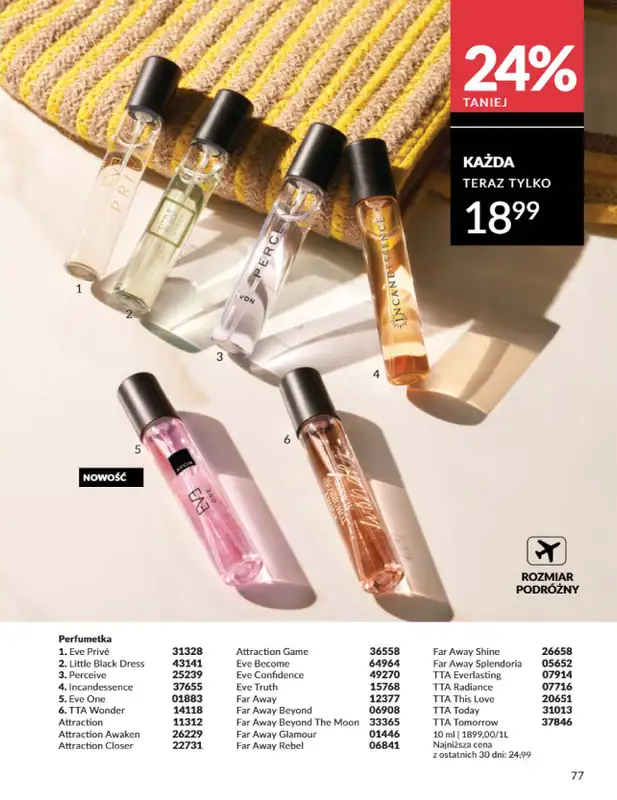 AVON - gazetka promocyjna Katalog Sierpień 2025 od piątku 01.08 do niedzieli 31.08 - strona 77